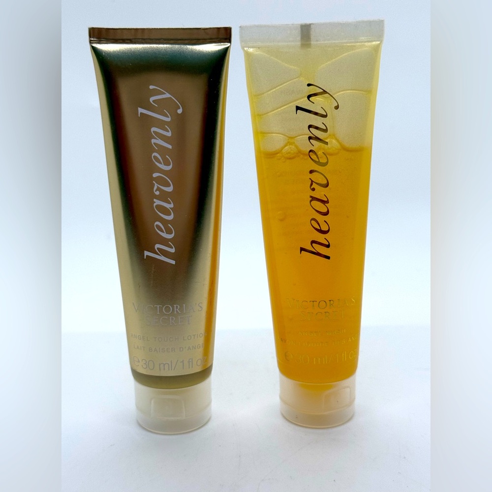Victoria's Secret Heavenly Angel Touch Wash & Lotion Set Mini 1 fl.oz~30 mL
